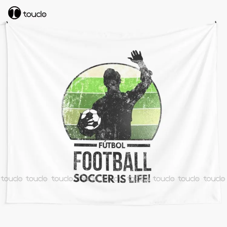 Review Home Decor - New Futbol Football Soccer Is Life