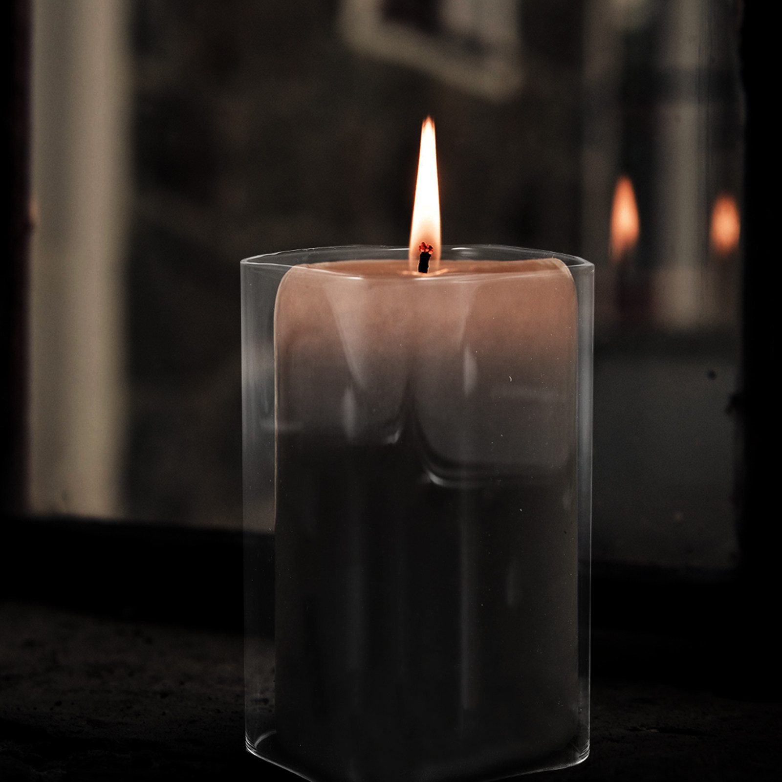 Home Decor Youtube - Clear Glass Holder Sleeve Tube Shade