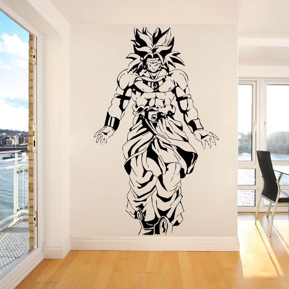 Home Decor Vinyl Flooring - Cartoon animation Wall Sticker Anime Japanese