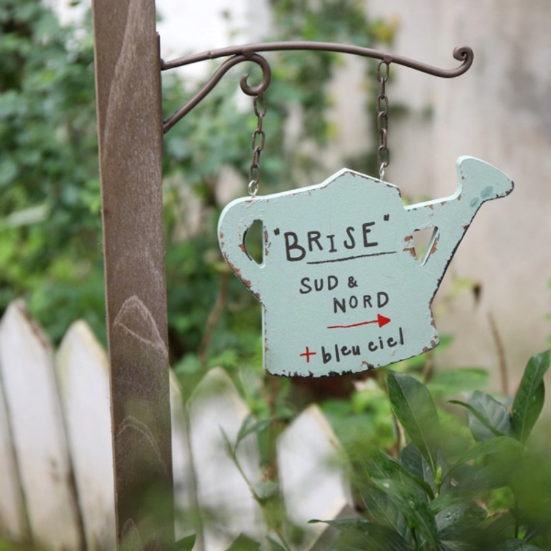 Wooden Letter Sign - Rustic Garden Stake Sign - Insertable