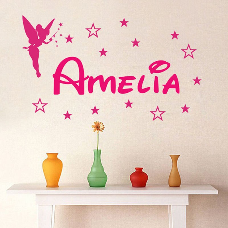 Home Decor Vinyl Flooring - New Custom Personalized Name Magic Girl