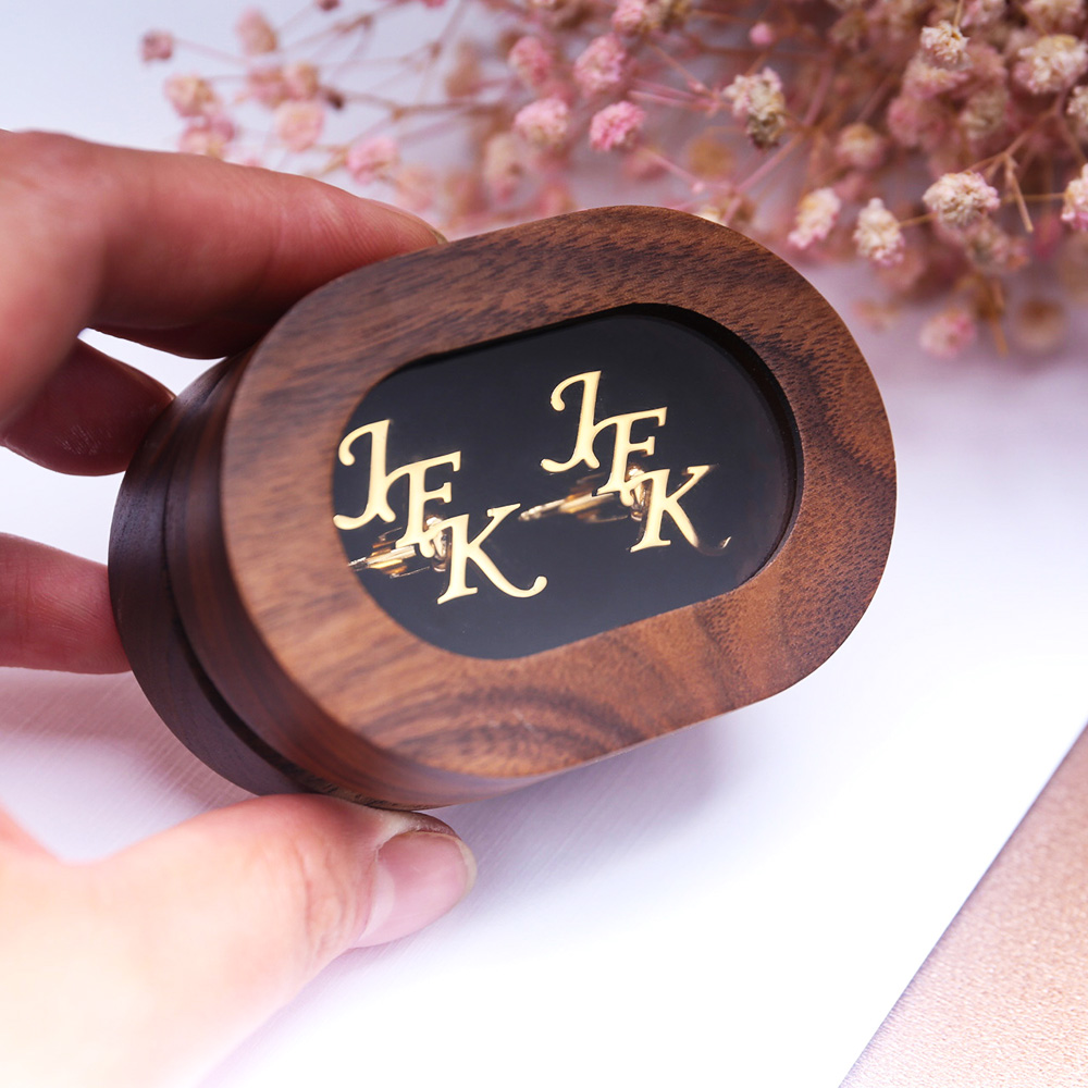 Wooden Letter Sign - High end men's customized first letter