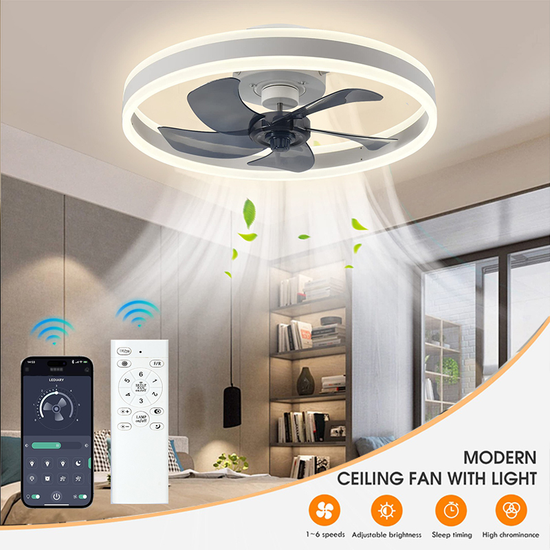 Home Decor App Free - LED Ceiling Light Fan With APP