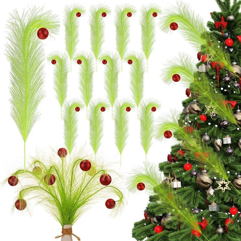 Christmas Twisted Green Branch - Pampas Grass Decor recension och pris