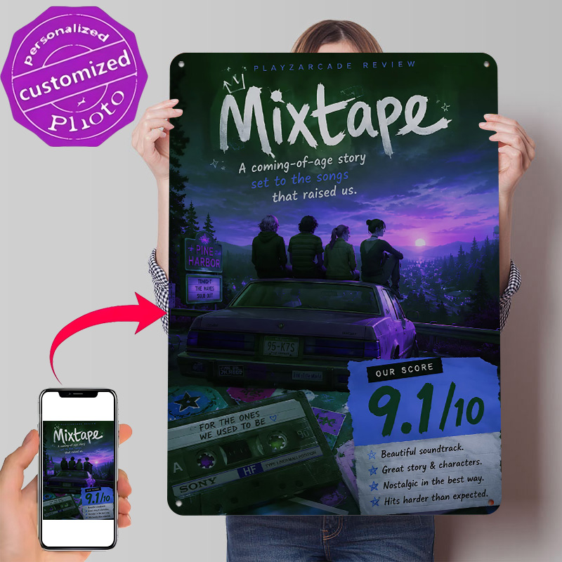 Mixtape Game Review 3D Texture - Review Home Decor recension och pris