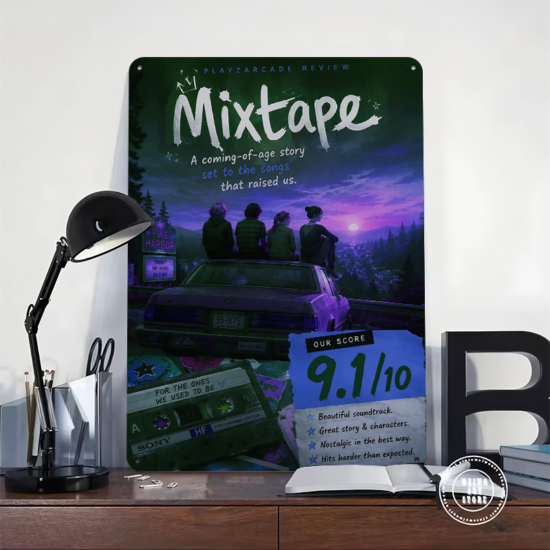 Mixtape Game Review 3D Texture - Review Home Decor recension och pris