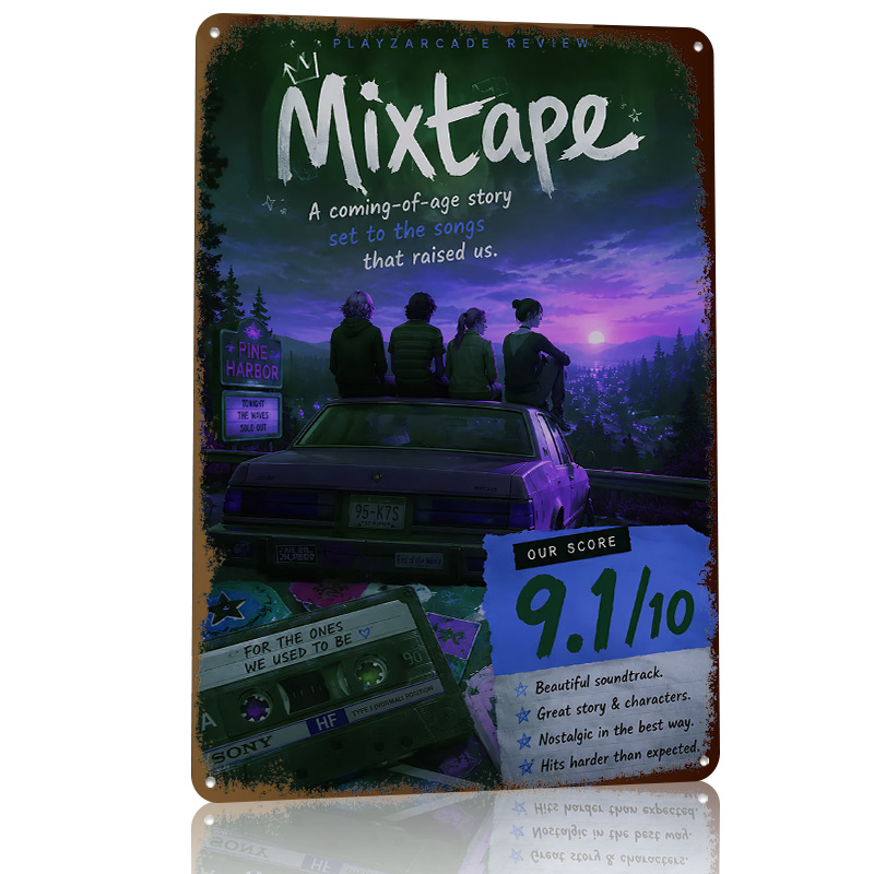 Mixtape Game Review 3D Texture - Review Home Decor recension och pris