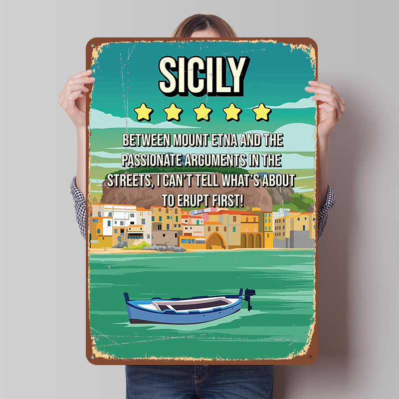 Sicily Funny Review Travel Pri - Review Home Decor recension och pris