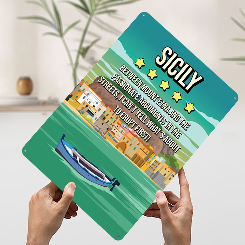 Sicily Funny Review Travel Pri - Review Home Decor recension och pris