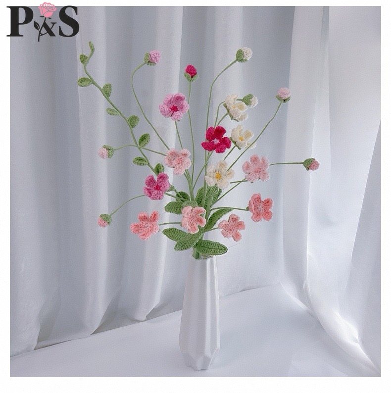 Handmade Crochet Flower Andros - Home Decor Tulip recension och pris