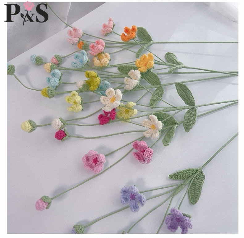 Handmade Crochet Flower Andros - Home Decor Tulip recension och pris