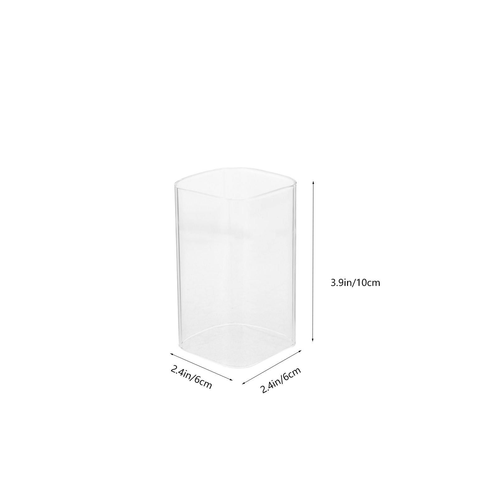 Clear Glass Holder Sleeve Tube - Home Decor Youtube recension och pris