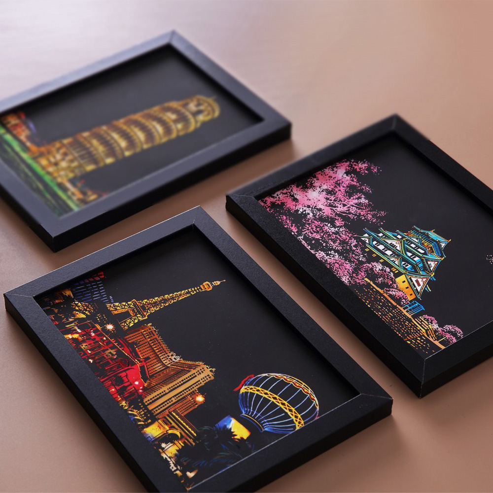20*14cm DIY Night Scene Painti - Home Decor Scrap recension och pris