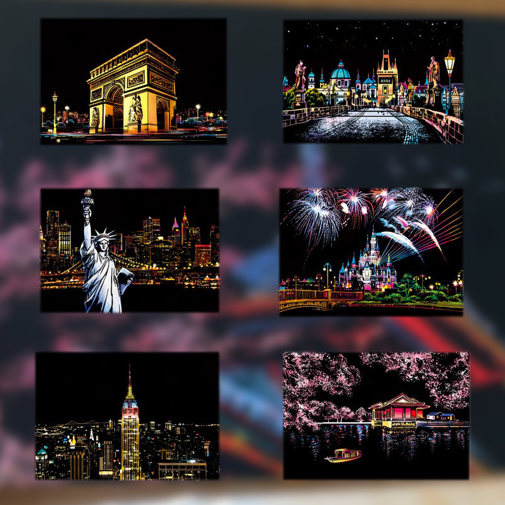 20*14cm DIY Night Scene Painti - Home Decor Scrap recension och pris
