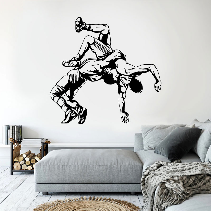 Wrestling Throw Wall Decals Vi - Home Decor Vinyl Flooring recension och pris