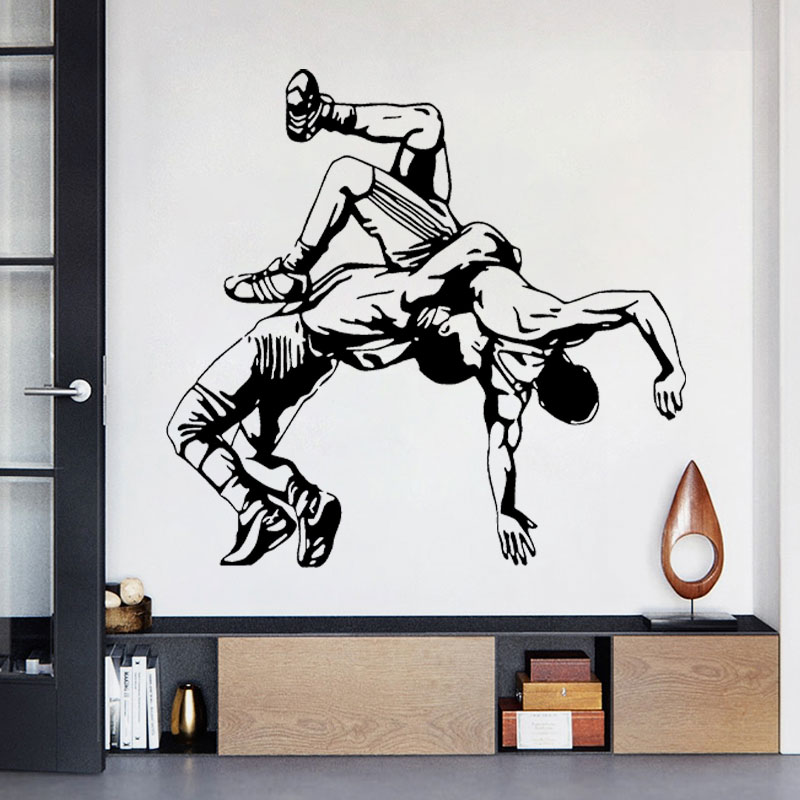 Wrestling Throw Wall Decals Vi - Home Decor Vinyl Flooring recension och pris