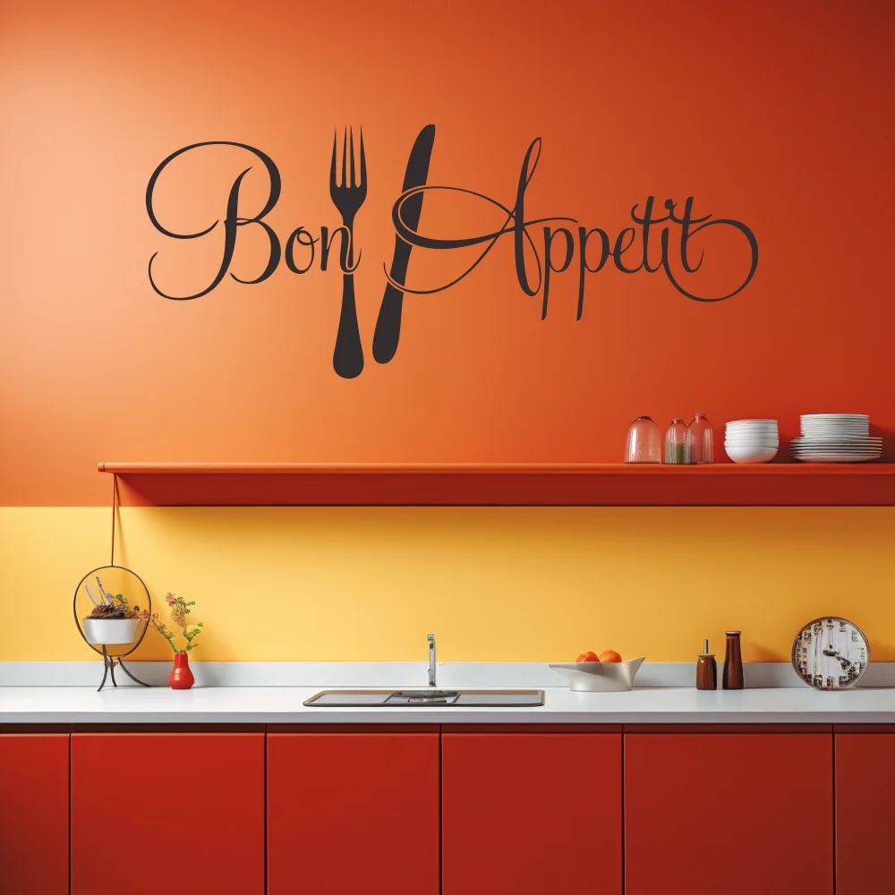 1 pc Bon Appétit with Fork and - Home Decor App Free recension och pris