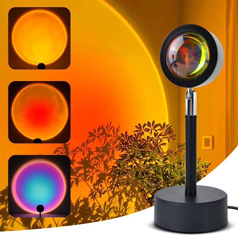 Smart LED Sunset Lamp Colorful - Home Decor App Free recension och pris