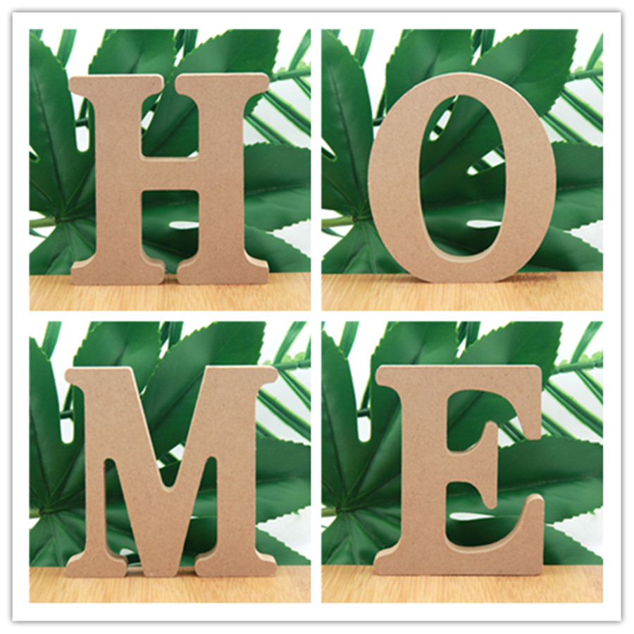 1pc 10cm Wood Color Wooden Let - Wooden Letter Sign recension och pris