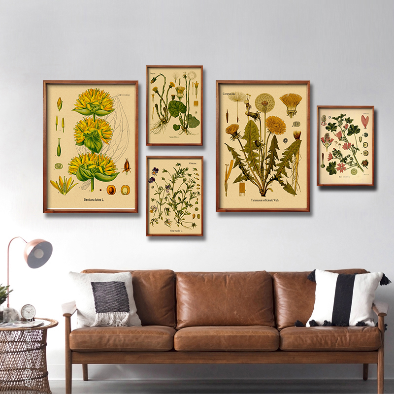 1pc frameless Plant Flower Stu - Home Decor Scrap recension och pris