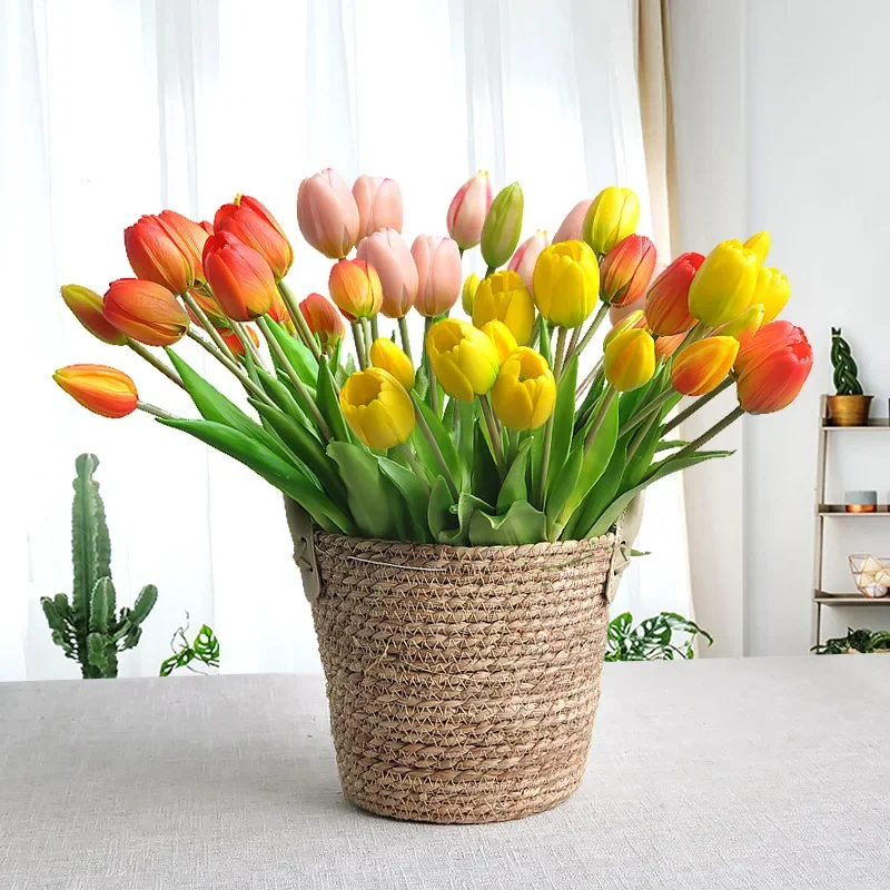 5 Heads Artificial Tulip Tacti - Home Decor Tulip recension och pris