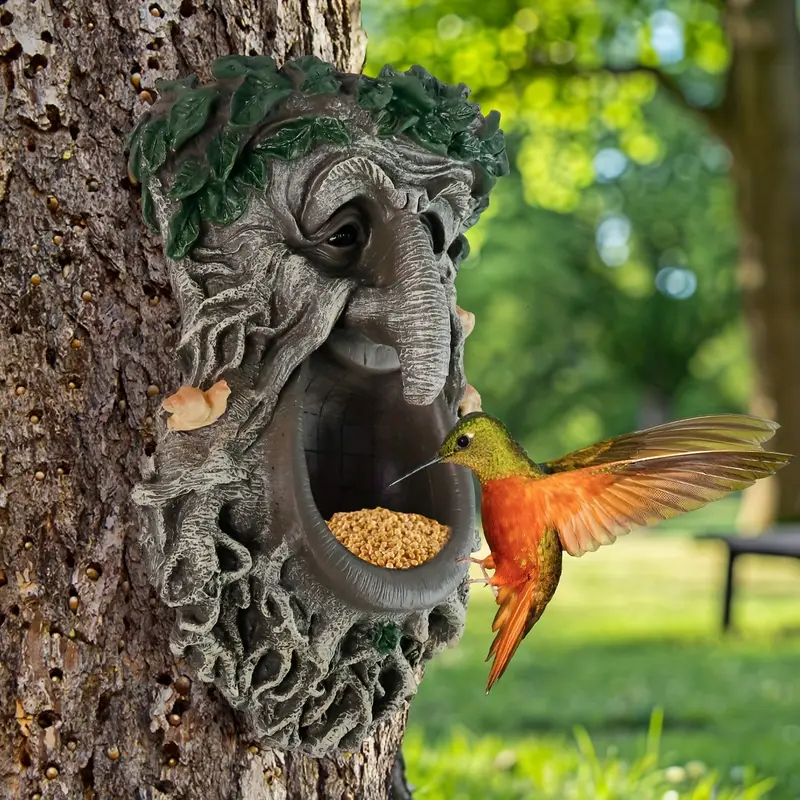 Outdoor Garden Yard Tree Face  - Home Decor Garden recension och pris