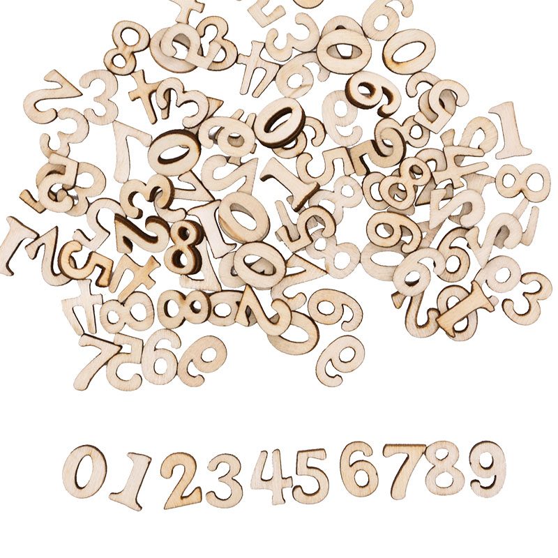 100pcs Letters Wooden Alphabet - Wooden Letter Sign recension och pris