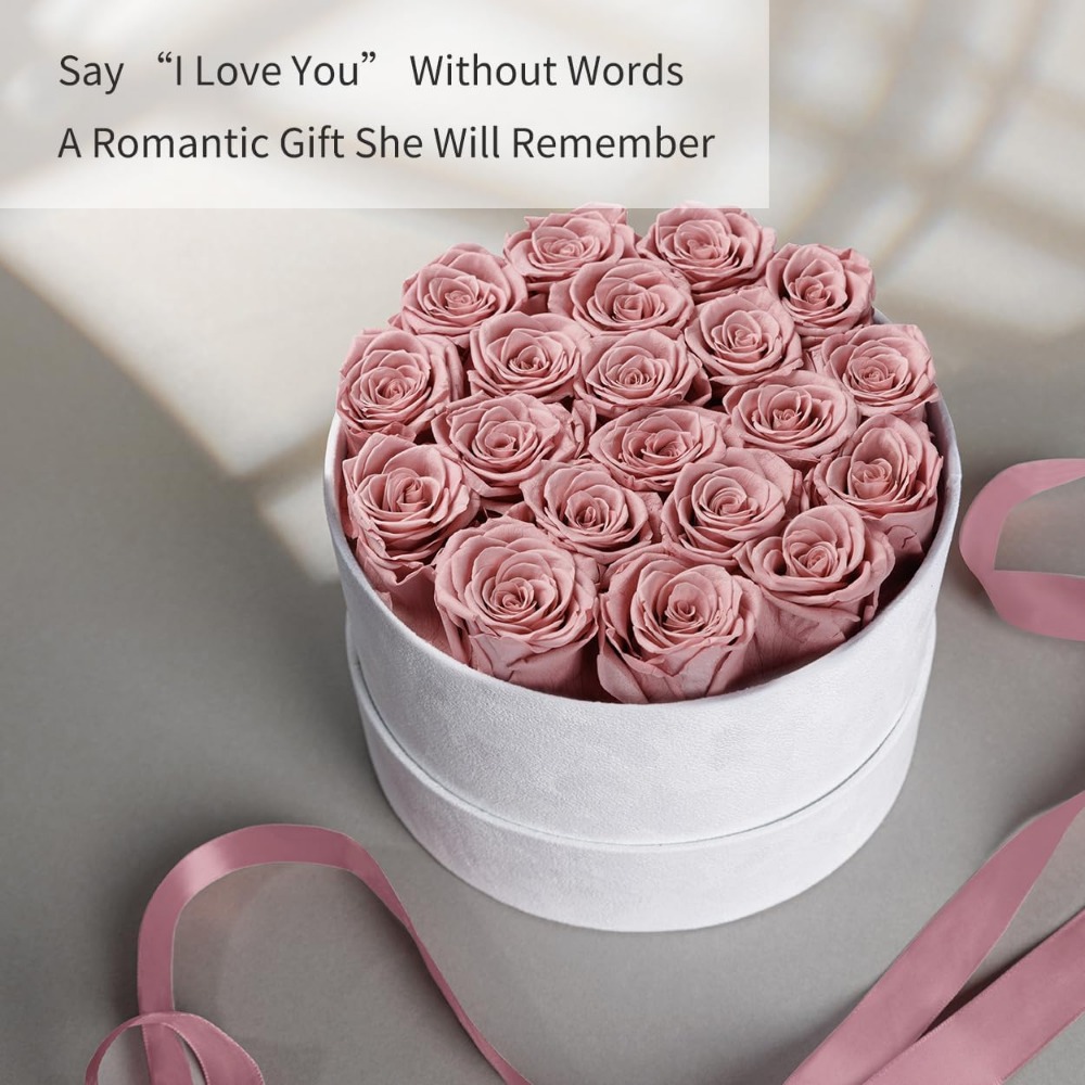 Preserved Roses Velvet Box, La - Home Decor Tulip recension och pris