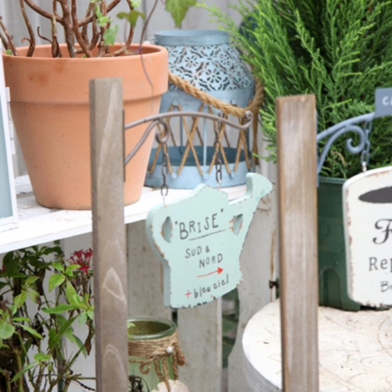 Rustic Garden Stake Sign - Ins - Wooden Letter Sign recension och pris