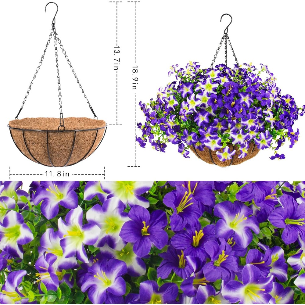 Silky Purple Petunias with Han - Home Decor Tulip recension och pris