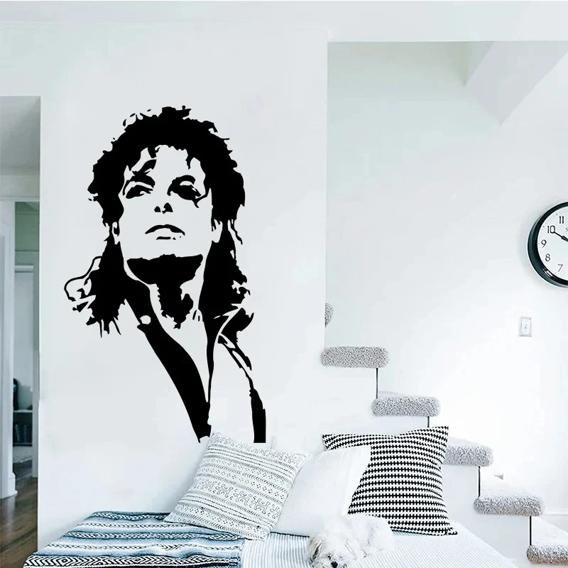 Vinyl MJ Music singer Wall Sti - Home Decor Vinyl Flooring recension och pris
