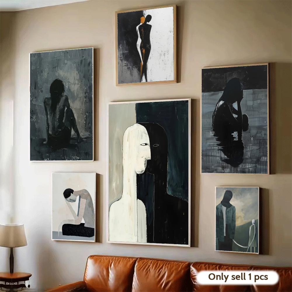 Dark Paintings Art Design Post - Home Decor Design Ideas recension och pris