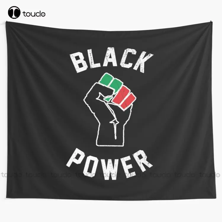 Black Power Fist Tapestry Tape - Home Decor Website recension och pris