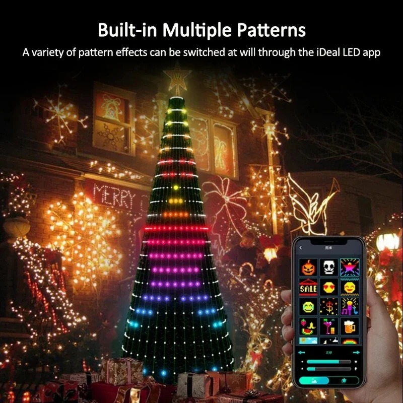 Christmas Star Tree Lights RGB - Home Decor App Free recension och pris