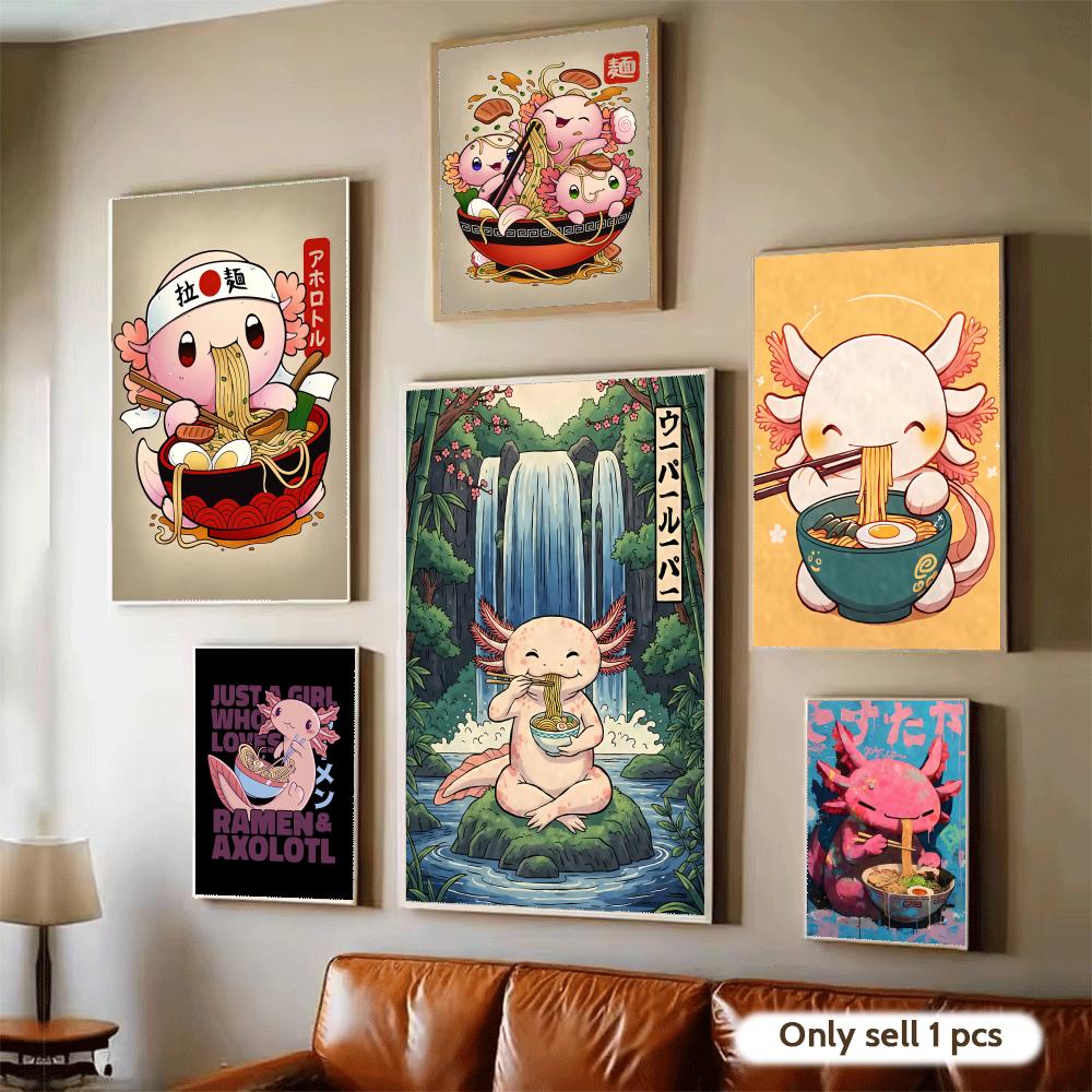 Ramen Axolotls Art Design Post - Home Decor Design Ideas recension och pris