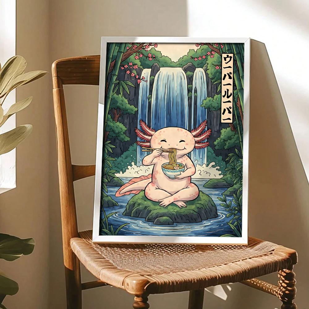 Ramen Axolotls Art Design Post - Home Decor Design Ideas recension och pris