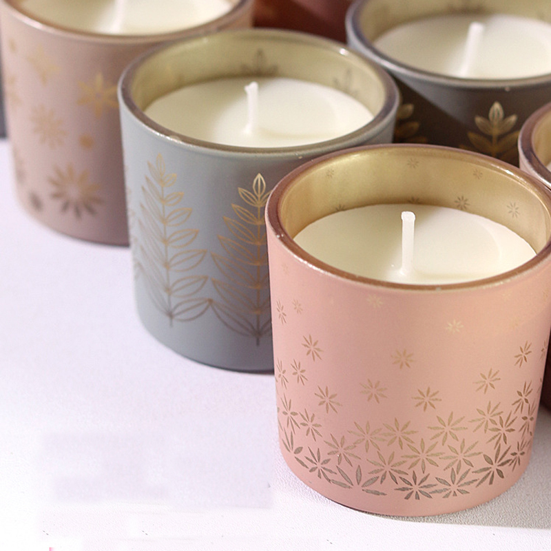 Colorful Ceramic candles creat - Home Decor Glass recension och pris