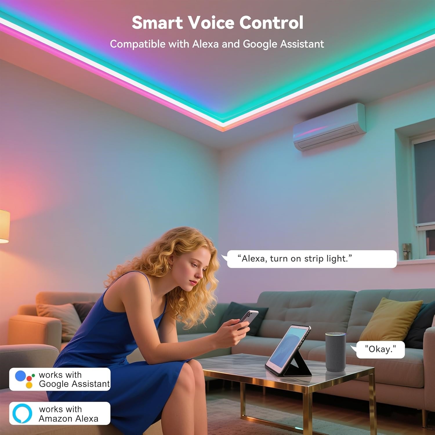 10M 20M 30M RGB LED Lights Str - Home Decor App Free recension och pris