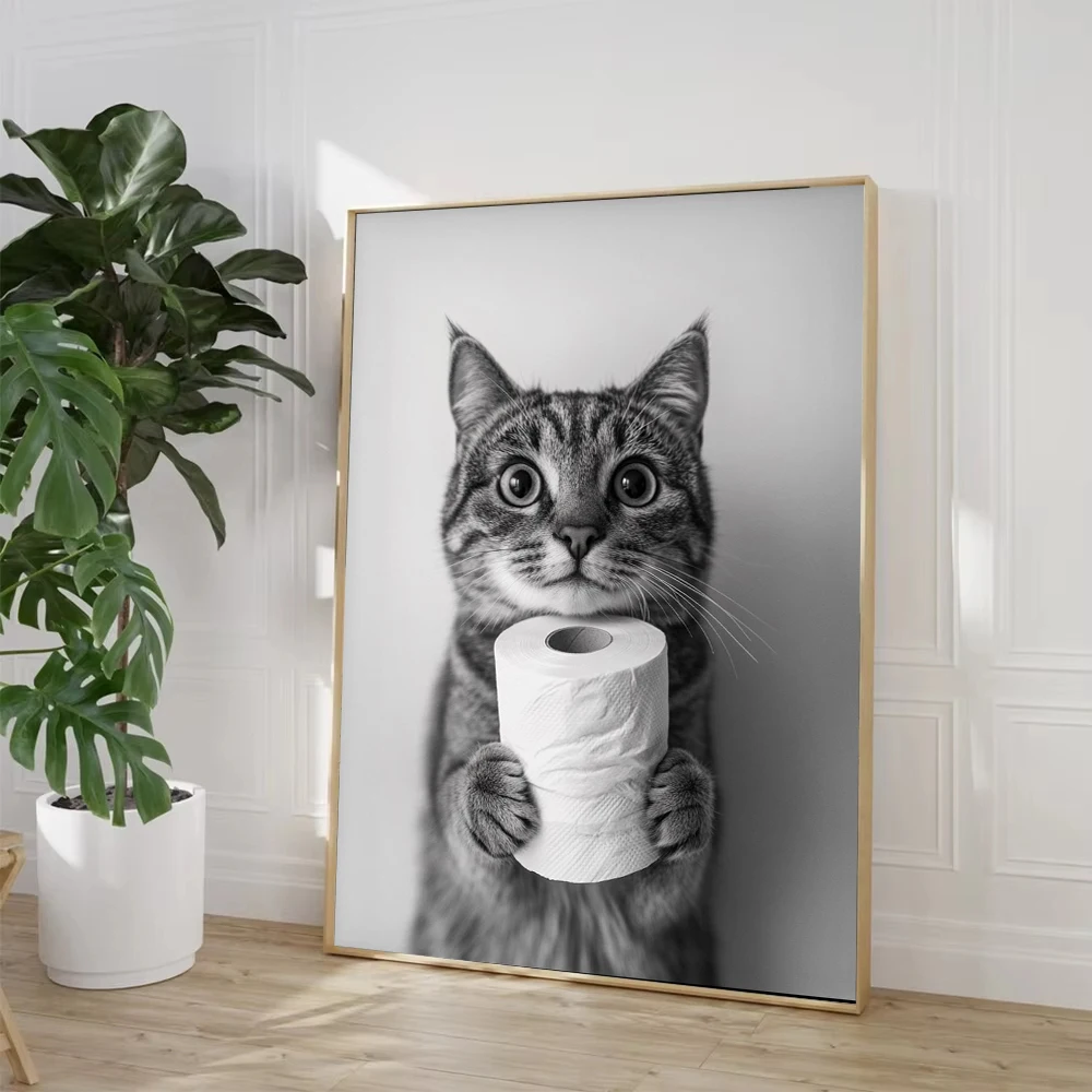Highland Cow Otter Cat  Raccoo - Home Decor Scrap recension och pris