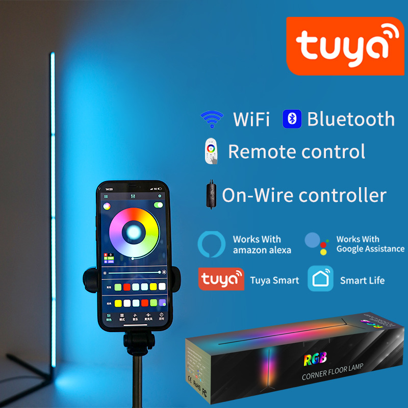 Tuya RGBIC LED Floor Lamp 180C - Home Decor App Free recension och pris