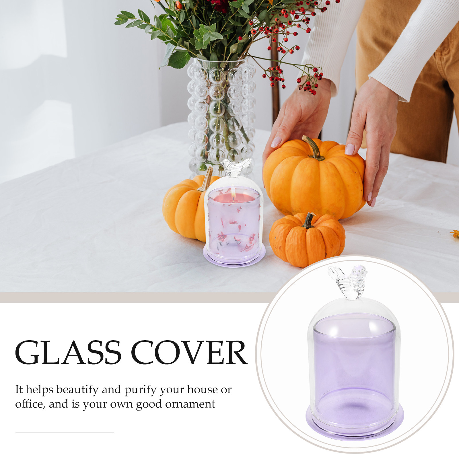 1Set Aromatherapy Glass Cover  - Home Decor Glass recension och pris