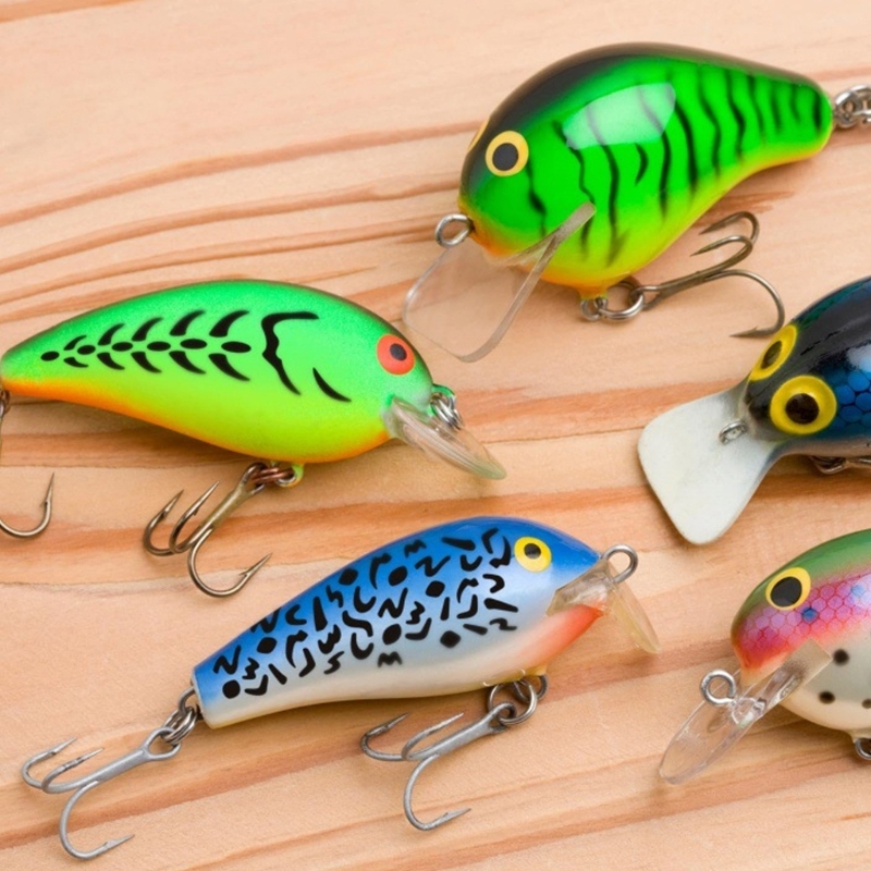  6Pcs Fishing Lure Drawing Tem - Home Decor Scrap recension och pris