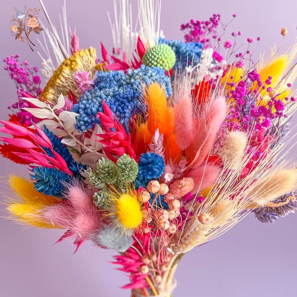 Colorful Dried Flowers Wedding - Pampas Grass Decor recension och pris