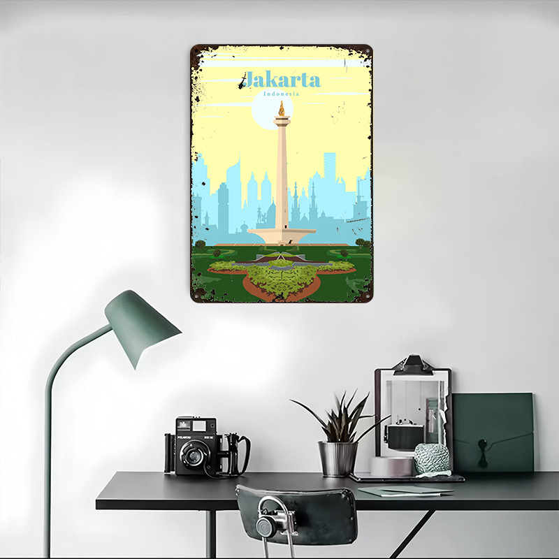 Travel to Jakarta Printing Pos - Home Decor Jakarta recension och pris