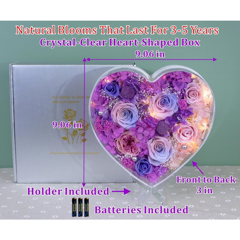Eternal Preserved Flowers: Dec - Home Decor Tulip recension och pris