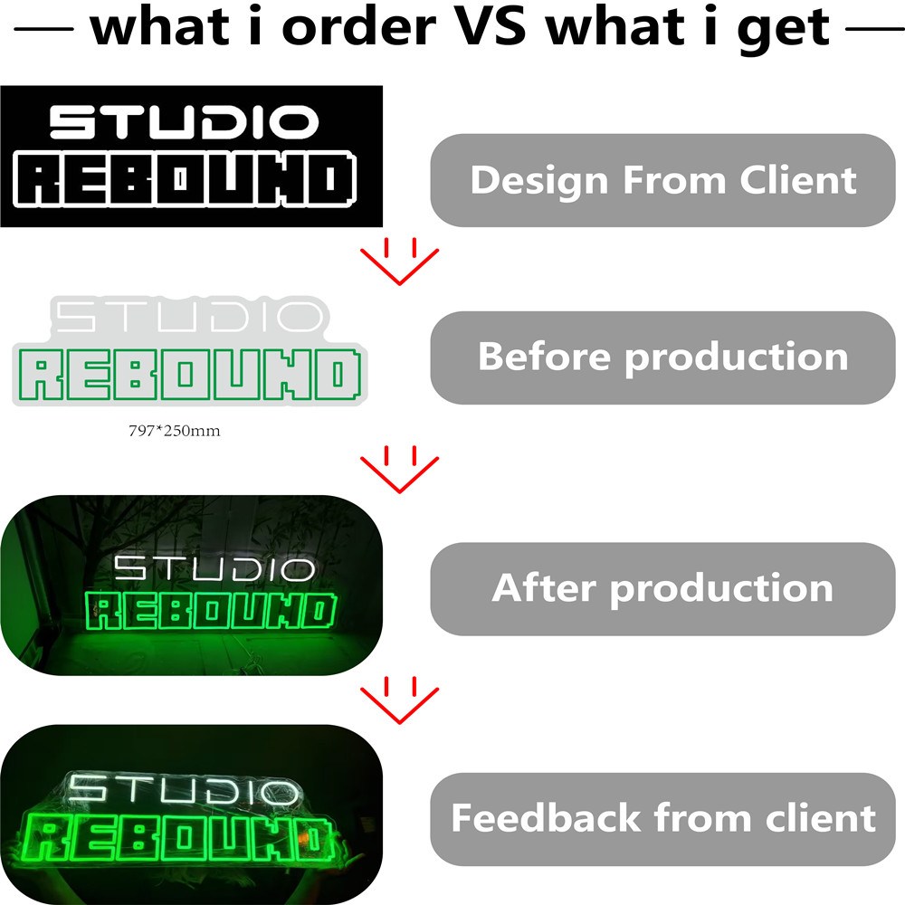 Custom Neon Sign Personalize w - Home Decor Design Ideas recension och pris