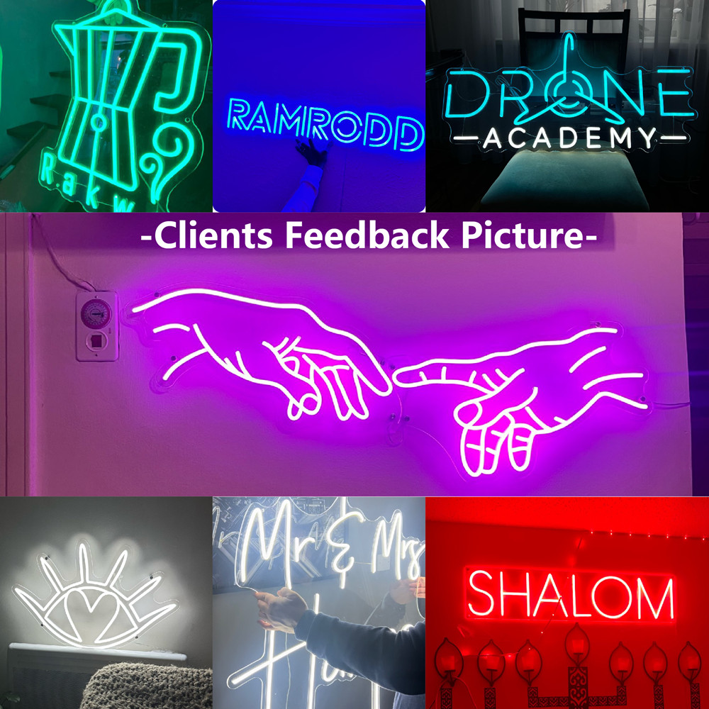 Custom Neon Sign Personalize w - Home Decor Design Ideas recension och pris