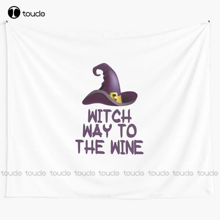 Witch Way To The Wine Tapestry - Review Home Decor recension och pris