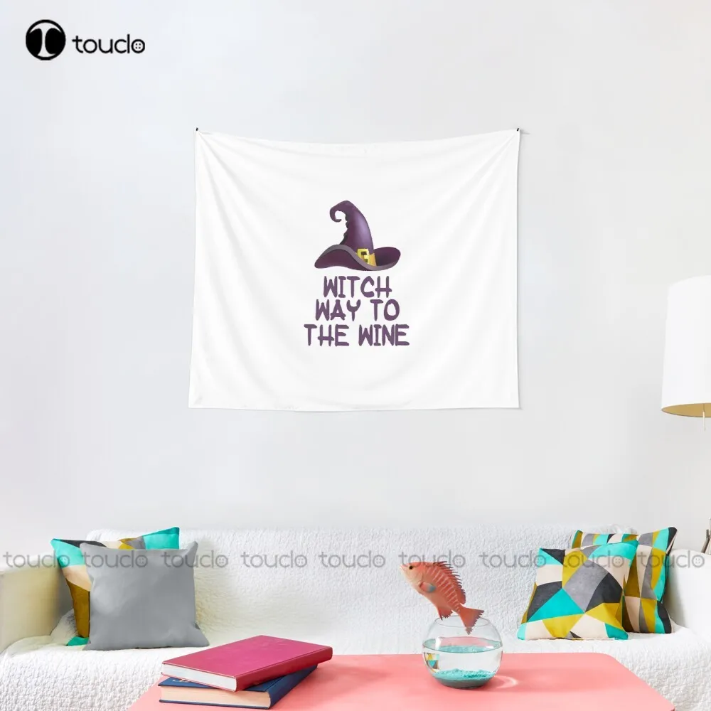 Witch Way To The Wine Tapestry - Review Home Decor recension och pris