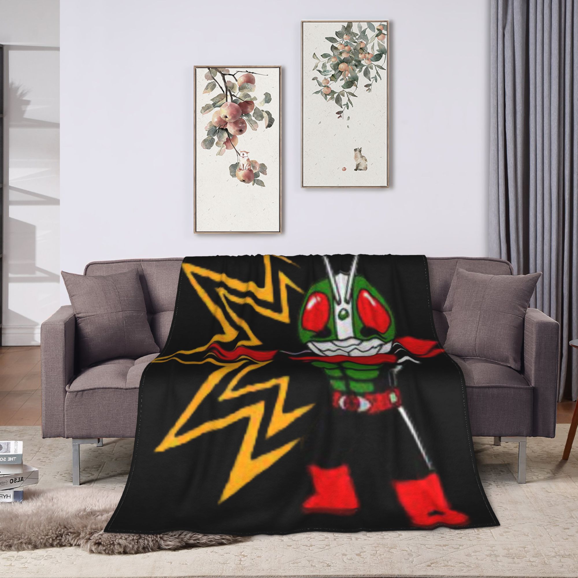 Kamen Rider Cartoon Blankets   - Home Decor Design Ideas recension och pris
